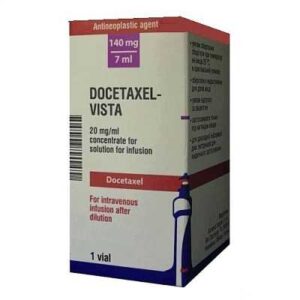 Docetaxel (docetaxel) concentrate for infusions 20 mg/ml. 7 ml. (140 mg.) vial №1