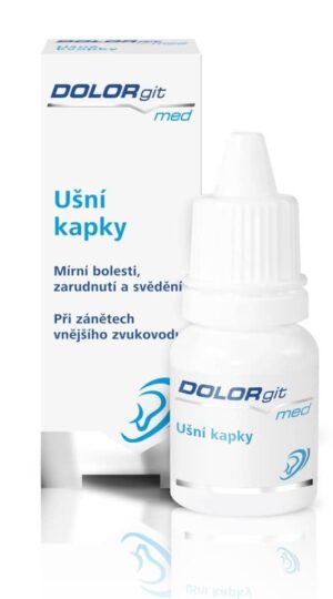 Dolorgit ear drops solution 10 ml.