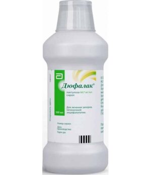 Dufalak (lactulose) syrup 500 ml.