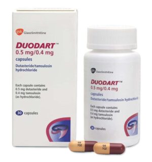 Duodart (dutasteride) hard capsules 0.5 mg/0.4 mg. №30 vial