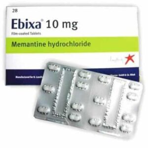 Ebixa (memantine) coated tablets 10 mg. №28