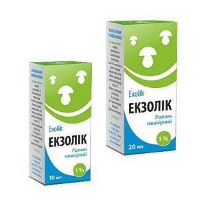 Eczolik (naftifine hydrochloride) solution for external use 1% 10 ml. vial №1