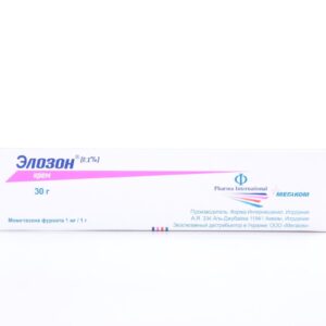 Elozon (mometasone furoate) cream 0.1% 30 g. tube