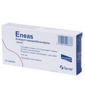 Eneas (enalapril maleatee, nitrendipine) tablets №30