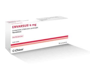 Envarsus (tacrolimus) tablets with prolonged release 0.75 mg. №30