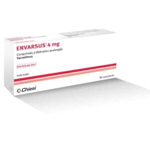 Envarsus (tacrolimus) tablets with prolonged release 0.75 mg. №30