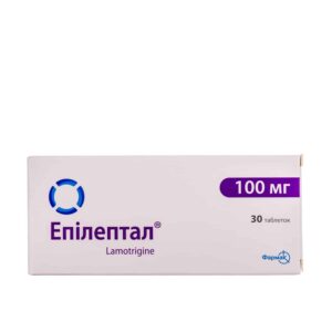 Epileptal (lamotrigine) tablets 100 mg. №30