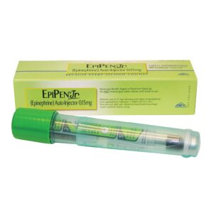 Epipen Junior (epinephrine) solution for injections 0.15 mg/dose 2 ml. Solution syringe №1