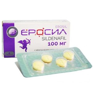 Erosil (sildenafil) tablets 100 mg. №2