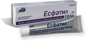 Esfatil gel 40 g. tube