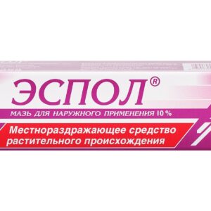 Espol ointment 30 g. tube for external use