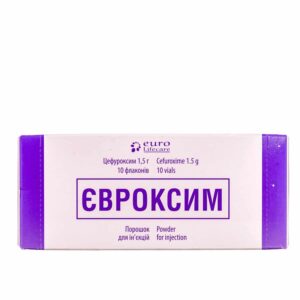 Evroxim powder 1.5 g. vial №10