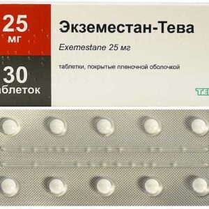 Exemestane-TEVA coated tablets 25 mg. №30