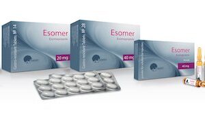 Ezomer (esomeprazole) gastroresistive tablets 40 mg. №28