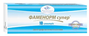 Famenorm (famotidine) super suppositories №10