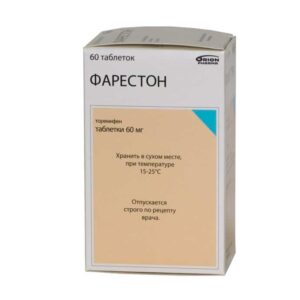 Fareston tablets 60 mg. №30 vial