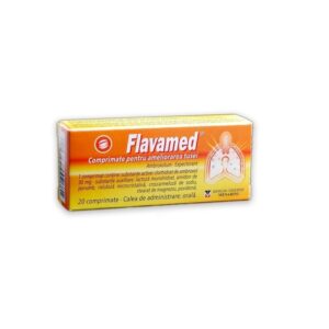 Flavamed (ambroxol hydrochloride) tablets against cough 30 mg. №50