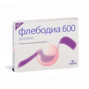 Flebodia coated tablets 600 mg. №30