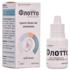 Flotto ear drops 15 ml.