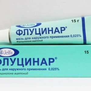 Flucinar (fluocinolon) ointment 0.25 mg/g. 15 g.