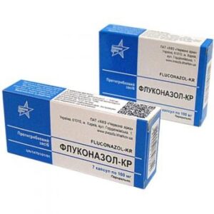 Fluconazol-CR (fluconazole) capsules 100 mg. №7