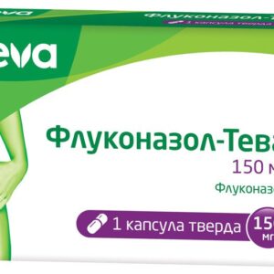 Fluconazol-TEVA (fluconazole) hard capsules 150 mg. №1