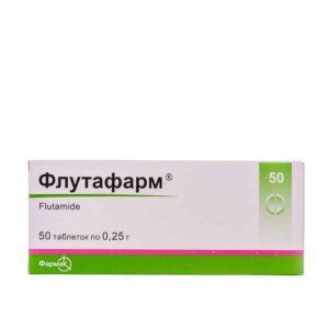 Flutafarm (flutamide) tablets 0.25 g. №50