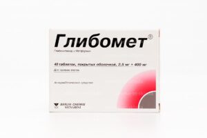 Glibomet coated tablets №40