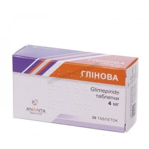 Glinova tablets 4 mg. №30