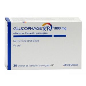 Gliucofaj XR tablets with prolonged release 1000 mg. №30