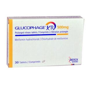 Gliucofaj XR tablets with prolonged release 500 mg. №30