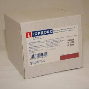 Gordox solution for injections 100000 ampoules 10 ml. №25