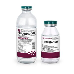 Grandazol solution for infusions 5 mg/2.5 mg/ml. 200 ml. № 1 vial