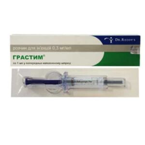 Grastim solution for injections 0.3 mg/ml. 1ml. syringe №1