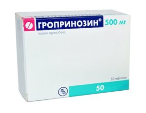 Groprinozin tablets 500 mg. №50