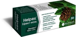 Helpex (menthol + camphor) Effect ointment 20 g. tube