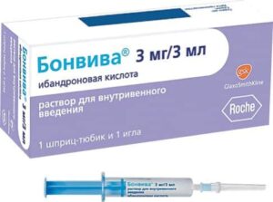 Ibandronic acid injections 1 mg/ml. 3 ml. vial №1