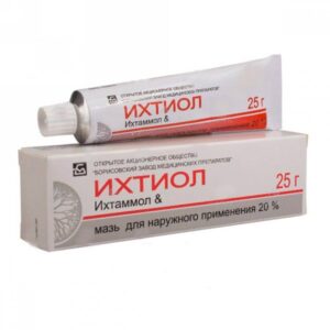 Ichthyol ointment for external use 20% 25 g. vial