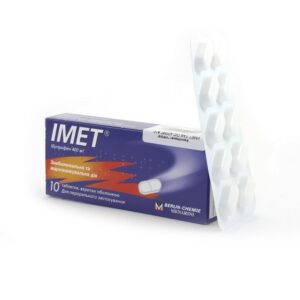 Imet coated tablets 400 mg. №10