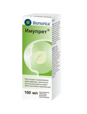 Imupret oral drops 100 ml.