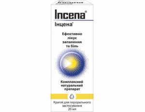 Incena drops 20 ml.