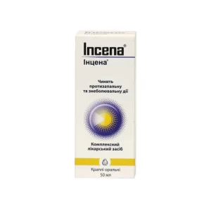Incena drops 50 ml.