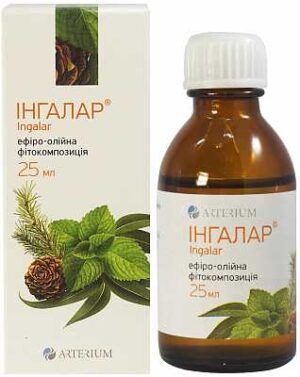 Ingalar inhalation 25 ml.