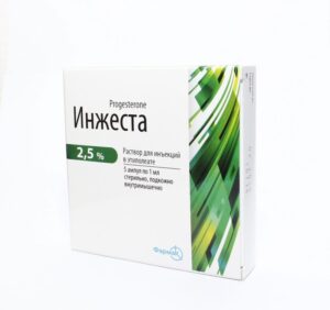 Injesta solution for injections 2.5% ampoules 1 ml. №5