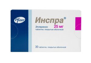 Inspra coated tablets 25 mg. №30