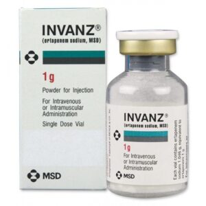 Invanz lyophilisate for solution for injections 1g. №1 vial