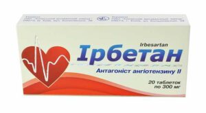 Irbetan tablets 300 mg. №20