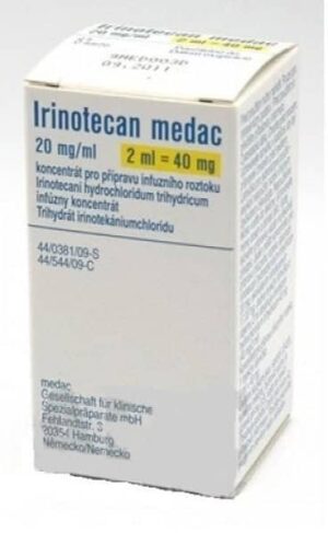 Irinotecan Meda for infusions 20 mg/ml. 2 ml. (40 mg.)