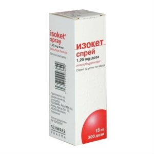 Izocet spray 15 ml. 300 doses