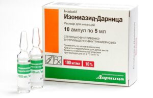 Izoniazid solution for injections ampoules 10% 5 ml. №10